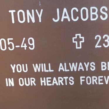 JACOBS Tony 1949-2012