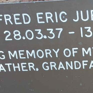 JURGENSEN Fred Eric 1937-2001