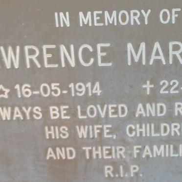 MARSHALL Lawrence 1914-1992