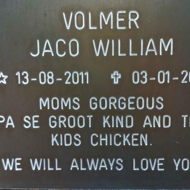 VOLMER Jaco William 2011-2012