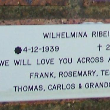 RIBEIRO Wilhelmina 1939-1998