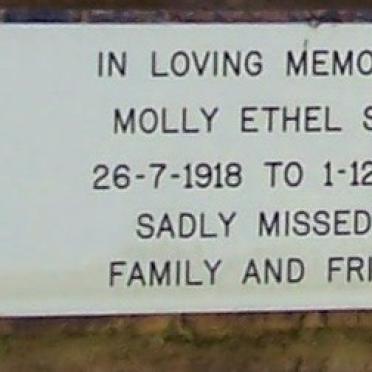 SMITH Molly Ethel 1918-2002