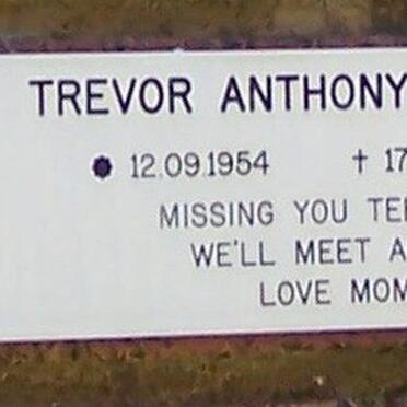 WOOLLEY Trevor Anthony 1954-2004