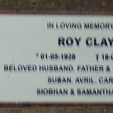 CLAY Roy 1928-2012