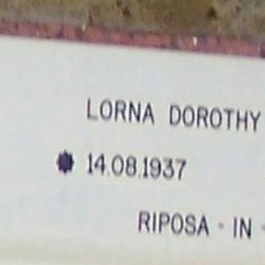 PESCIVOLO Lorna Dorothy 1937-1999