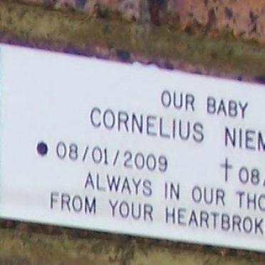 NIEMANDT Cornelius 2009-2009