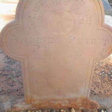 BASSON Andries Petrus 1868-1935