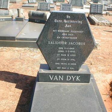 DYK Salidoor Jacobus, van 1909-1970