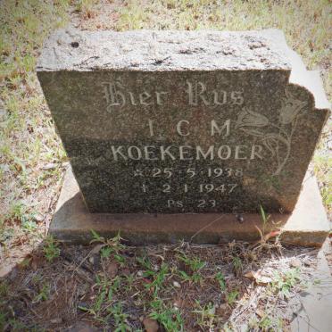 KOEKEMOER I.C.M. 1938-1947