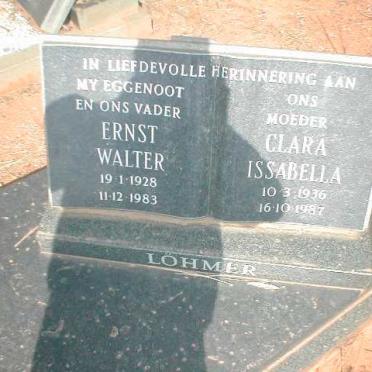 LÖHMER Ernst Walter 1928-1983 &amp; Clara Issabella 1936-1987