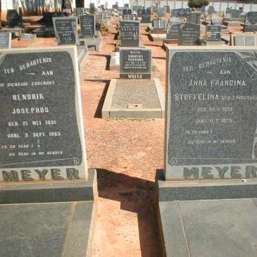 MEYER Hendrik Josephus 1891-1963 &amp; Anna Francina Stoffelina LINDEQUE 1895-1975 
