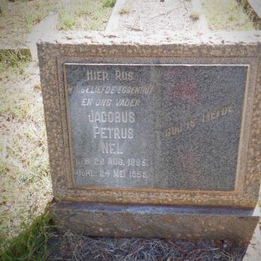 NEL Jacobus Petrus 1885-1959