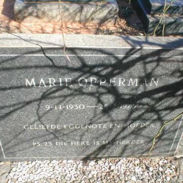 OPPERMAN Marie 1930-1973