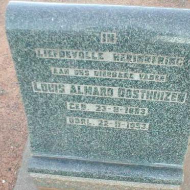 OOSTHUIZEN Louis Almaro 1883-1953