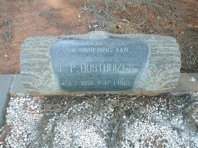 OOSTHUIZEN I.P. 1921-1968