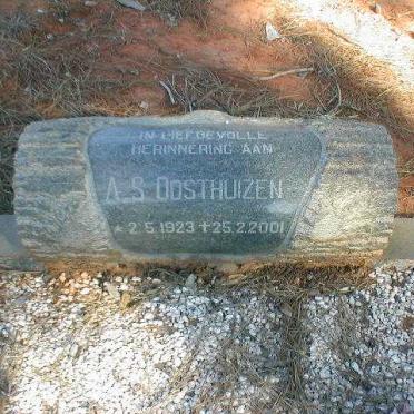 OOSTHUIZEN A.S. 1923-2001