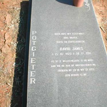 POTGIETER David James 1923-1997