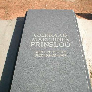 PRINSLOO Coenraad Marthinus 1931-1997