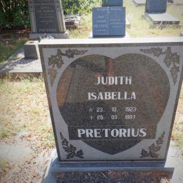 PRETORIUS Judith Isabella 1923-1997