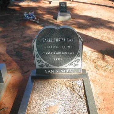 STADEN Sarel Christiaan, van 1964-1982