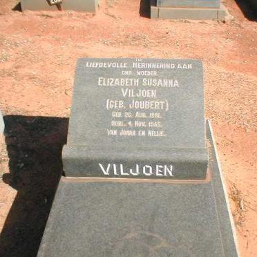VILJOEN Elizabeth Susanna nee JOUBERT 1881-1955