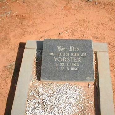 VORSTER Joe 1944-1966