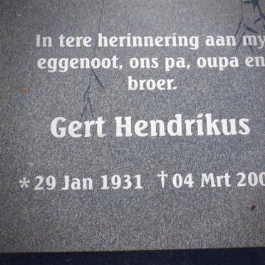 BUYS Gert Hendrikus 1931-2006