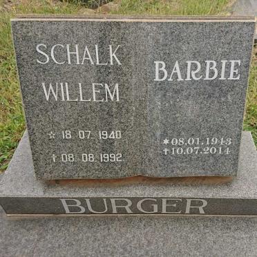 BURGER Schalk Willem 1940-1992 &amp; Barbie 1943-2014
