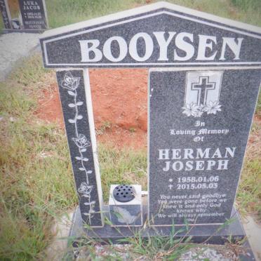 BOOYSEN Herman Joseph 1958-2015
