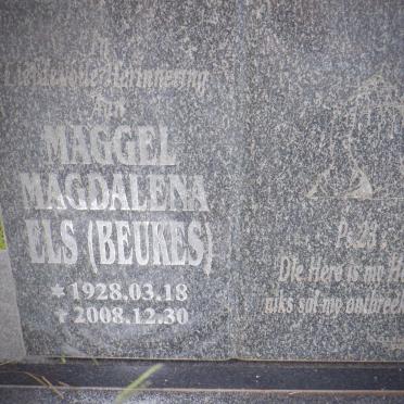 ELS Maggel Magdalena nee BEUKES 1928-2008