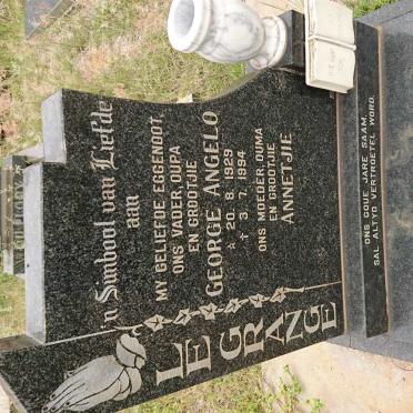 GRANGE George Angelo, le 1929-1994