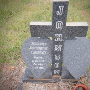 JOHNSON Jacobus Johannes 1959-2010