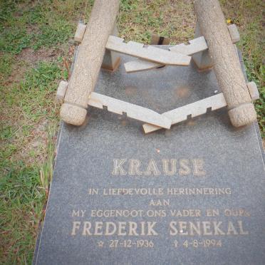 KRAUSE Frederik Senekal 1936-1994