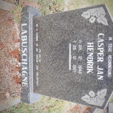 LABUSCHAGNE Casper Jan Hendrik 1948-1997