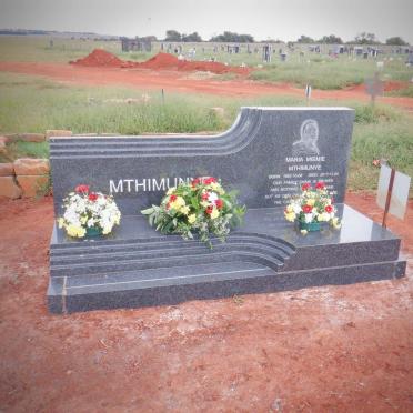 MTHIMUNYE Maria Miemie 1963-2017