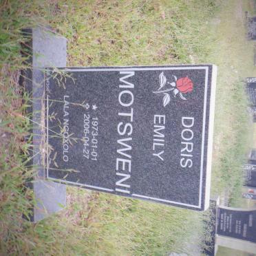 MOTSWENI Doris Emily 1973-2006