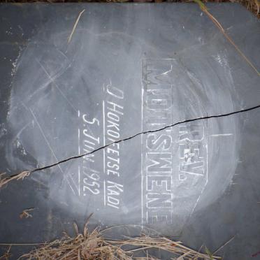 MOTSWENE D. Hokofetse Kadi -1952