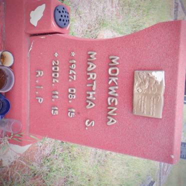 MOKWENA Martha S. 1947-2004