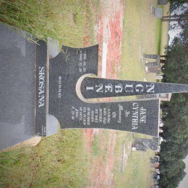 NGUBENI Skosana Jane Cynthia 1974-2002