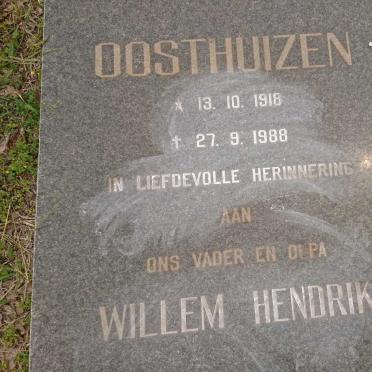 OOSTHUIZEN Willem Hendrik 1918-1988