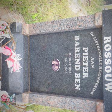 ROSSOUW Pieter Barend Ben 1954-2008