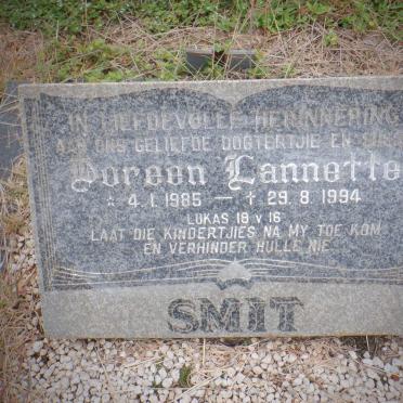 SMIT Doreen Lannette 1985-1994