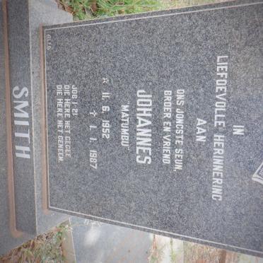 SMITH Johannes 1952-1987