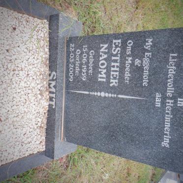SMIT Esther Naomi 1959-2009