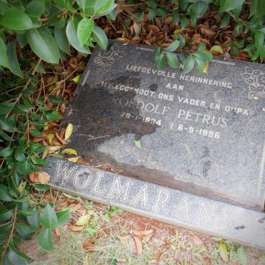 WOLMARANS Roedolf Petrus 1934-1996