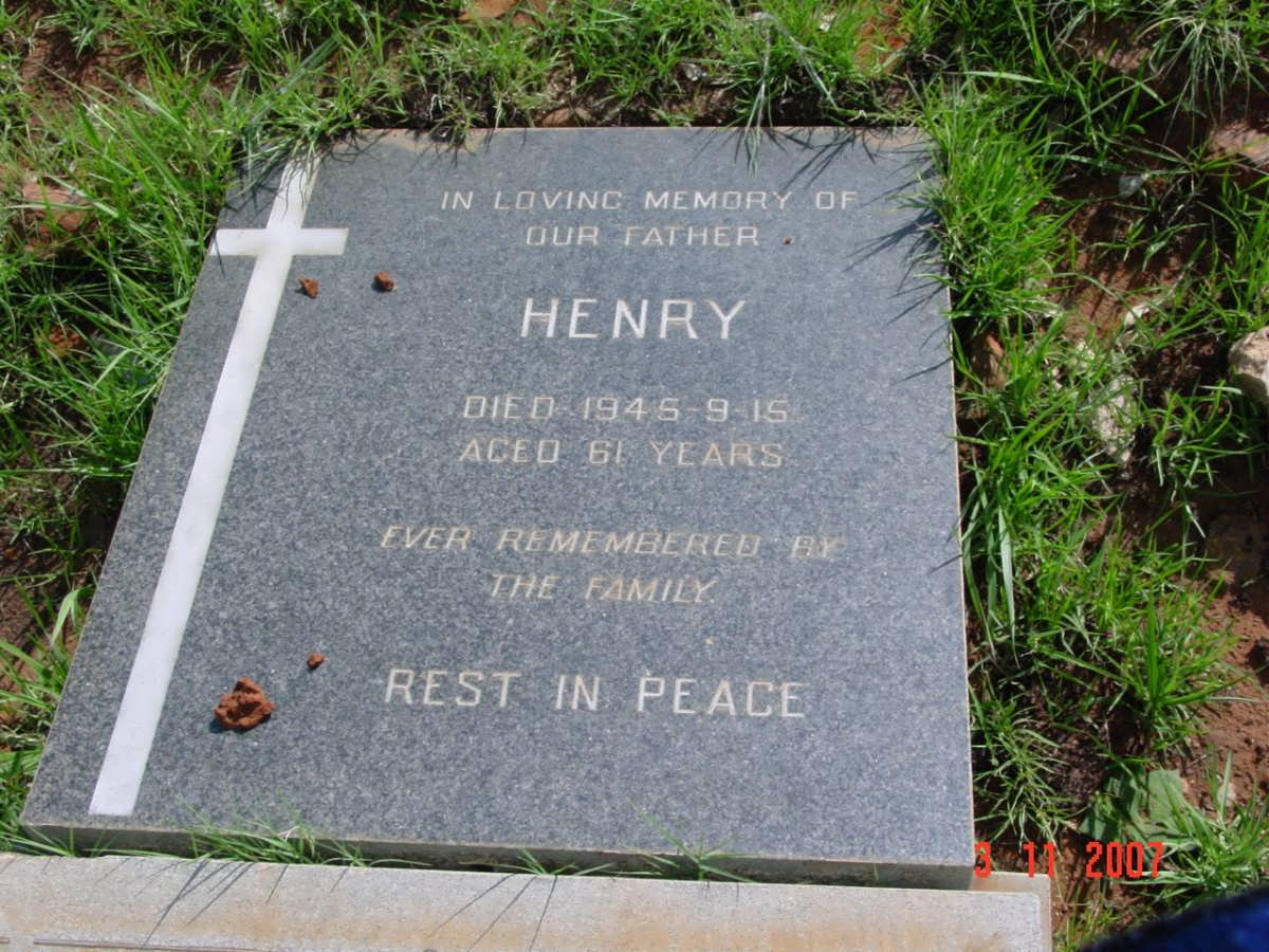 ROUX Henry, le  -1945