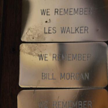 Gauteng, BENONI, Airfield, Full Gospel Church, House of the Lord, Memorial wall and plaques