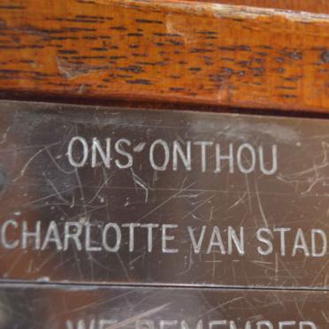 STADEN Charlotte, van