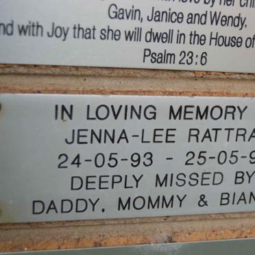 RATTRAY Jenna-Lee 1993-1993