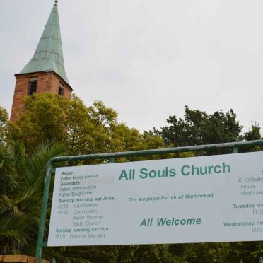 Gauteng, BENONI, Northmead, All Souls Church, Memorial wall